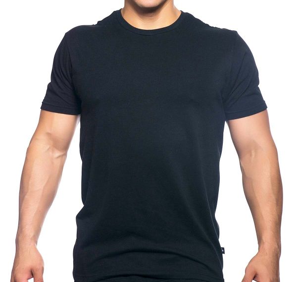 Andrew Christian T-Shirt HAPPY TAGLESS CREW NECK TEE 10165, schwarz