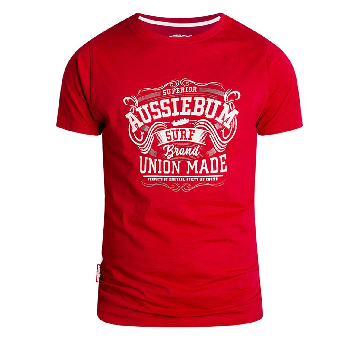 aussieBum T-Shirt DESIGNER UNION, rouge