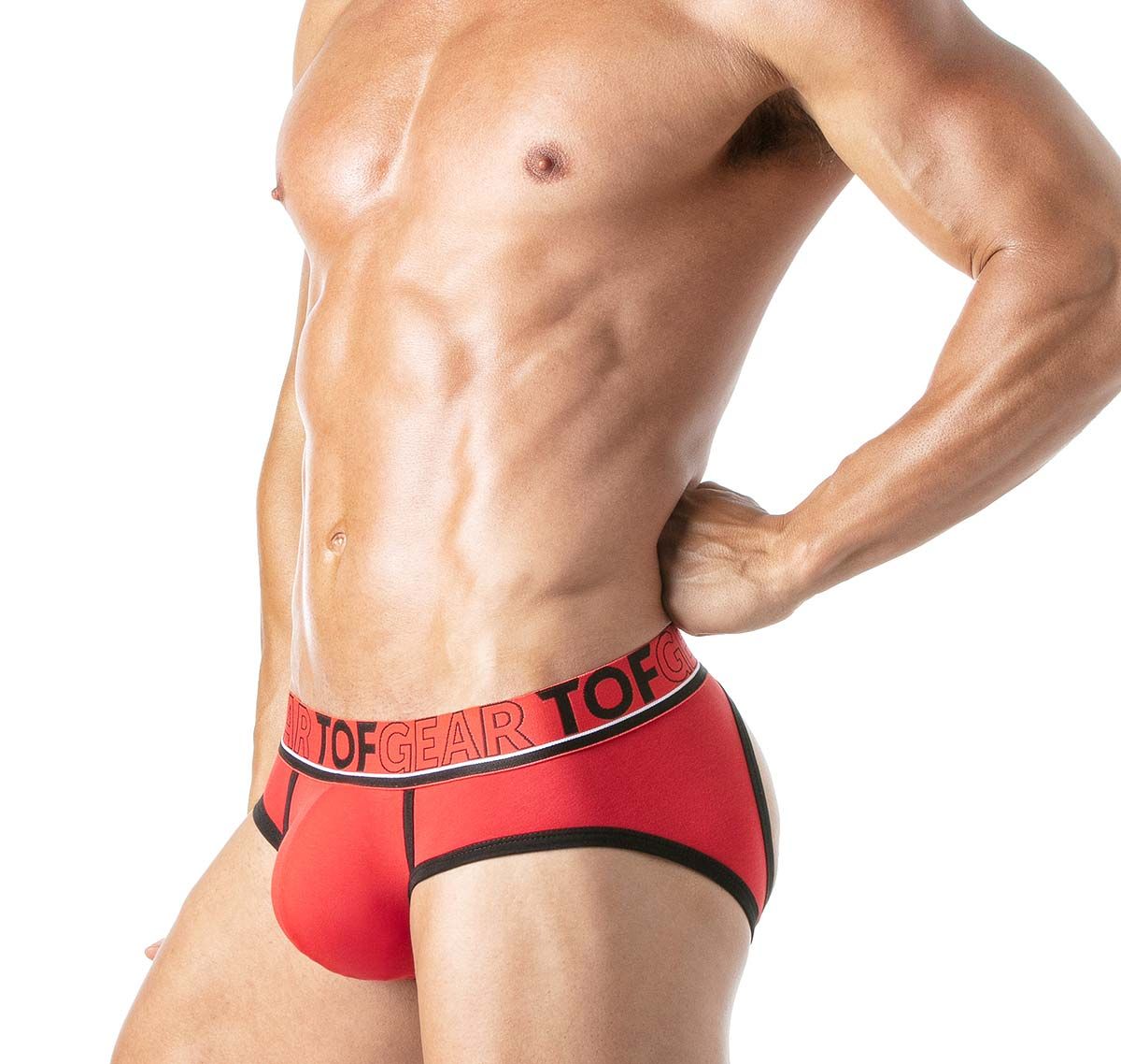 TOF brief CHAMPION BACKLESS BRIEF RED TOF300R, red